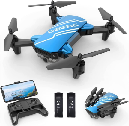 D20 Mini Drone - Voice Control, Selfie Camera, Altitude Hold, Gravity Control